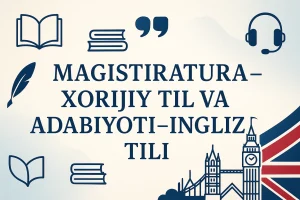 Xorijiy til va adabiyoti – Ingliz tili